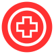 red hospital